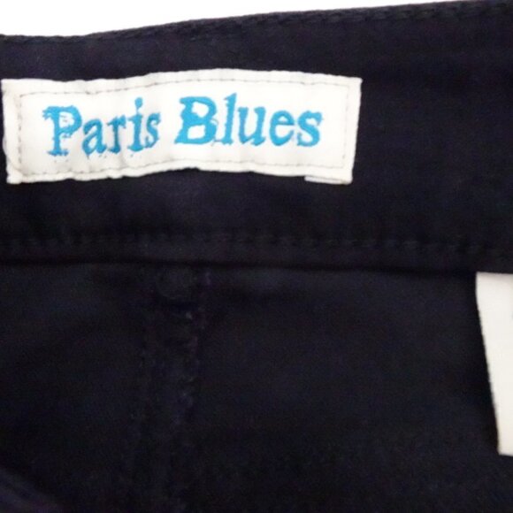 Paris Blues Jeans Junior's Size 9 Black Denim Low Rise Butt Lifting FLAWED - Picture 9 of 13